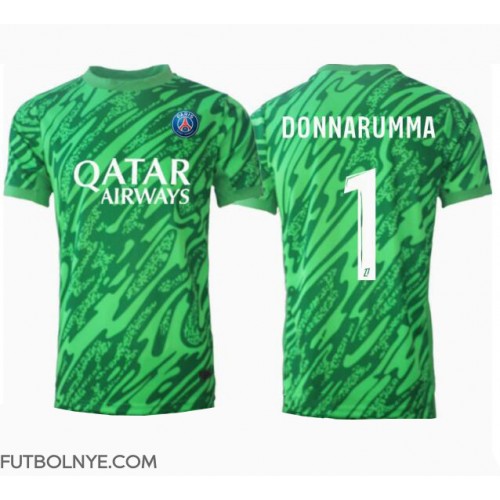 Camiseta Paris Saint-Germain Gianluigi Donnarumma #1 Portero Primera Equipación 2024-25 manga corta